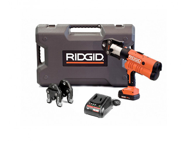 Пресс-пистолет RIDGID RP 340-B Standard  + пресс-клещи U 16-20-25 мм, аккумулятор, зарядное устройство, кейс